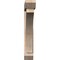 Ekena Millwork Thorton Slat Smooth Bracket w/ Offset Brace, Douglas Fir, 7 1/2"W x 46"D x 46"H BKT0806X46X46THR06SDF - alternate 2